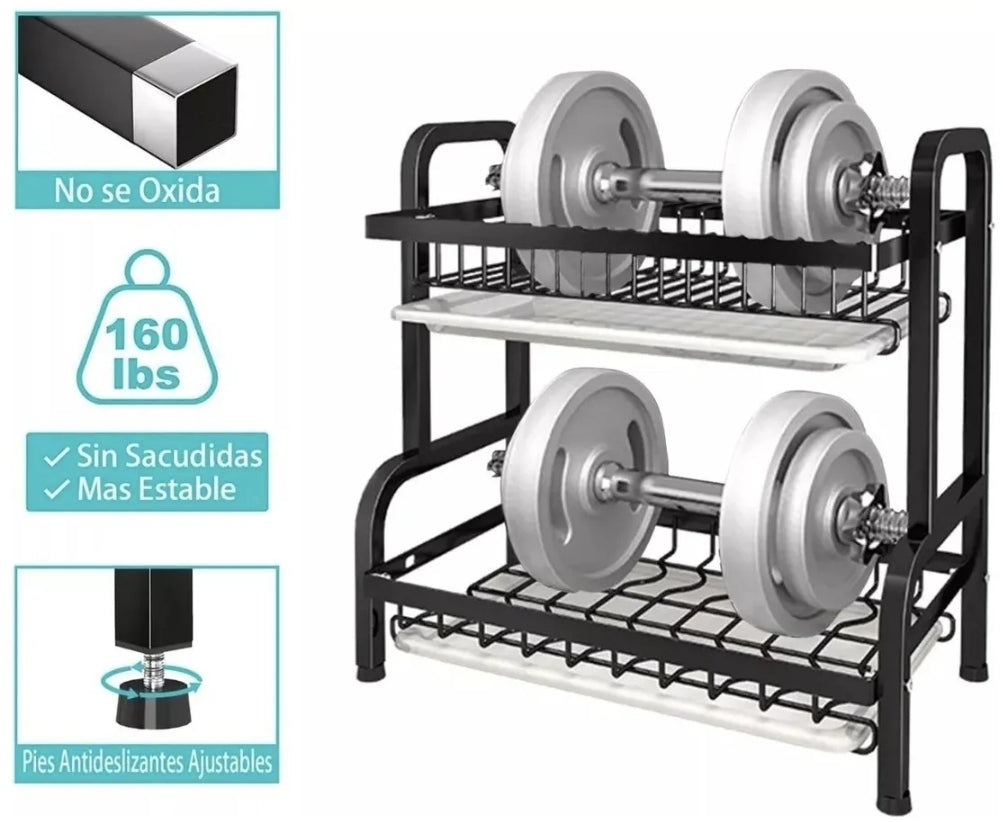 Escurridor De Trastes De 2 Niveles