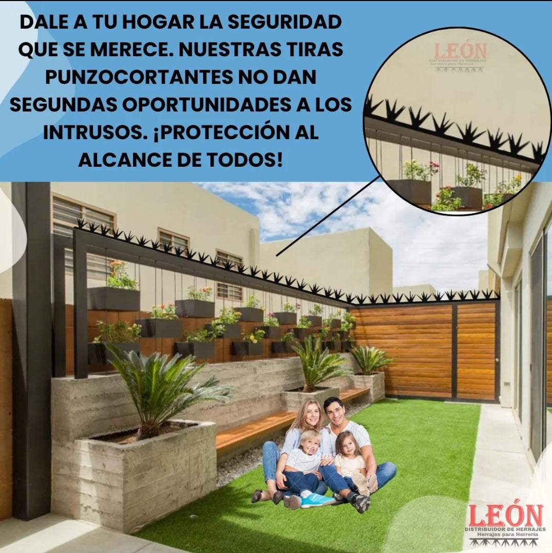 Puntas para barra Seguridad perimetral
