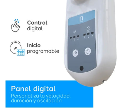 Ventilador de Pared con Control Remoto 18 pulgadas 3 Velocidades
