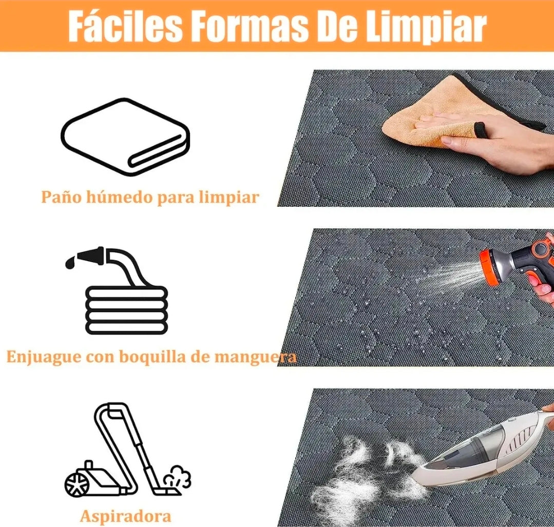 Funda Protector Cubre Asiento Para Mascotas