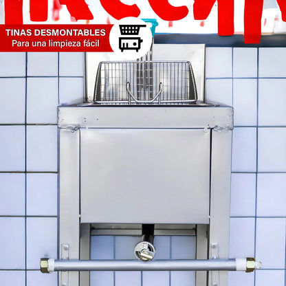 Freidora de Gas Soluchef