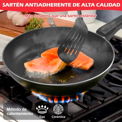 Batería de cocina Aluminio Antiadherente 22 piezas