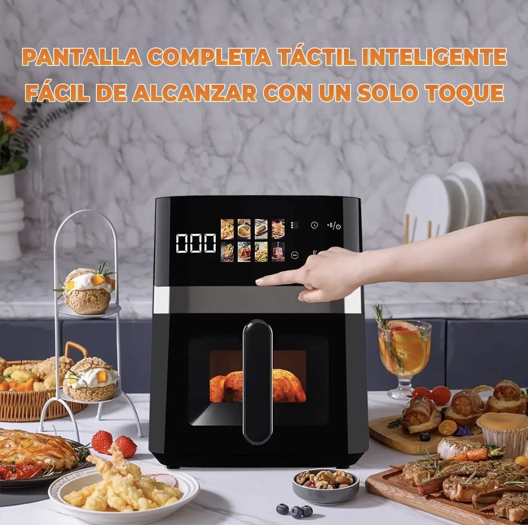 Freidora De Aire 8 En 1 Multifunción Inteligente 8L