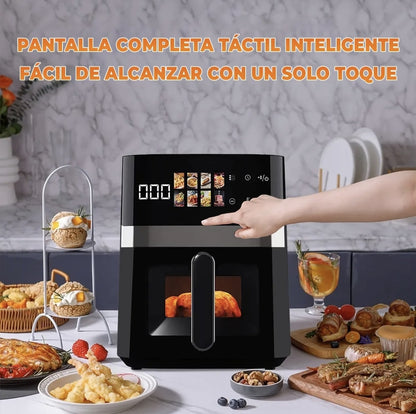 Freidora De Aire 8 En 1 Multifunción Inteligente 8L