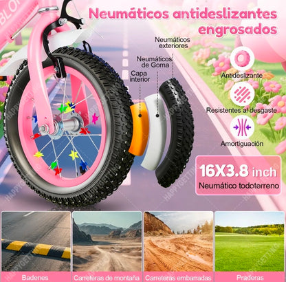 Bicicleta  Infantil Para niños De 2-6 años R12