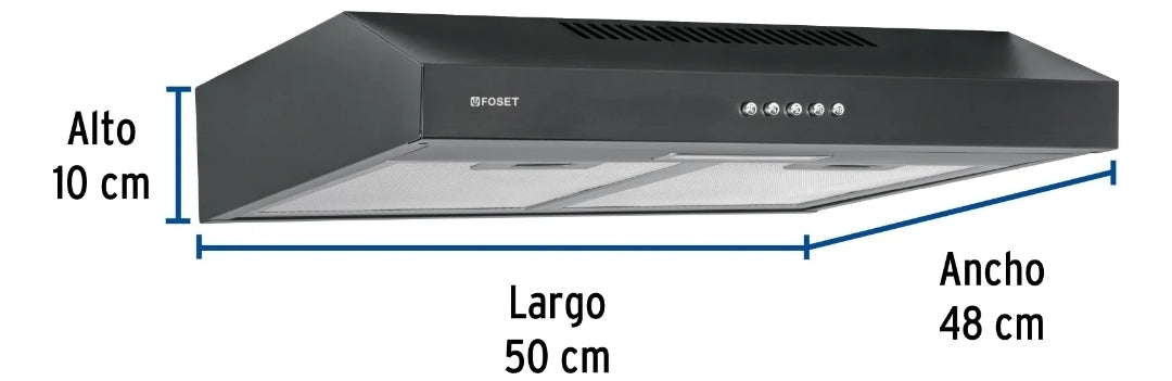 Campana de extracción FOSET 50cm