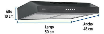 Campana de extracción FOSET 50cm