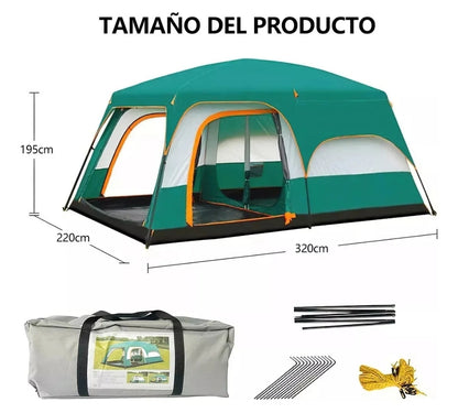 Tienda de campaña 4-6 personas