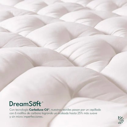 Dreamlab Cubre Colchón De Premier Extra Relleno De Microfibras Recubiertas En Gel