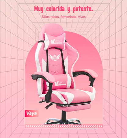 Silla Gamer Reclinable Giratoria Ergonómica