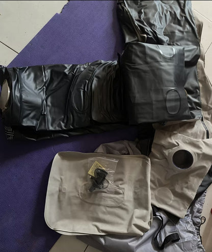 Colchón Inflable Queen con respaldo y Bomba De Aire Eléctrica