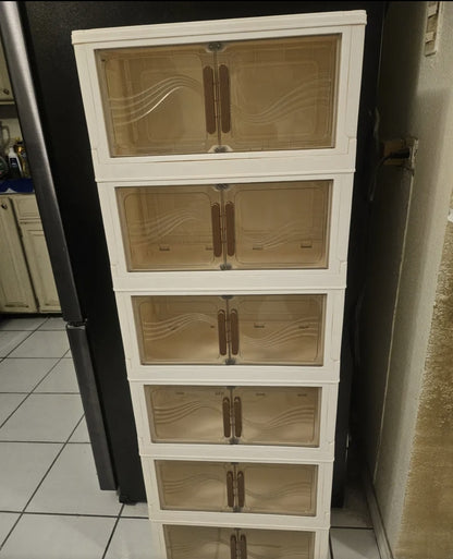 Closet Plegable Para Ropa 5 pisos