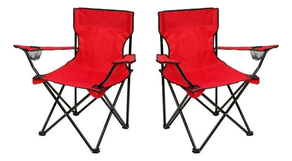 Juego de 2 Sillas Plegables