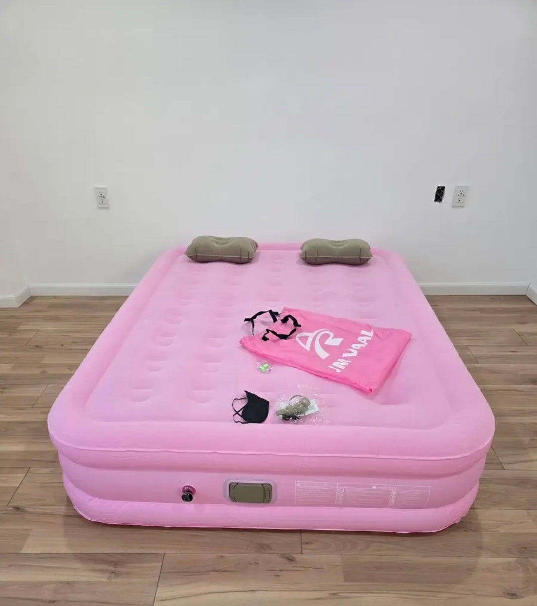 Colchón inflable Queen con bomba
