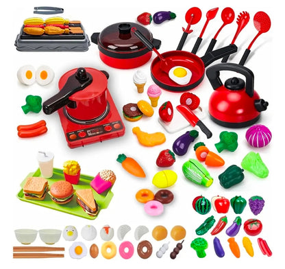 Juguetes para cocina 82 piezas