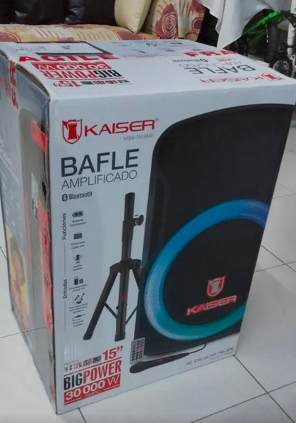 Bocina Kaiser portátil con bluetooth