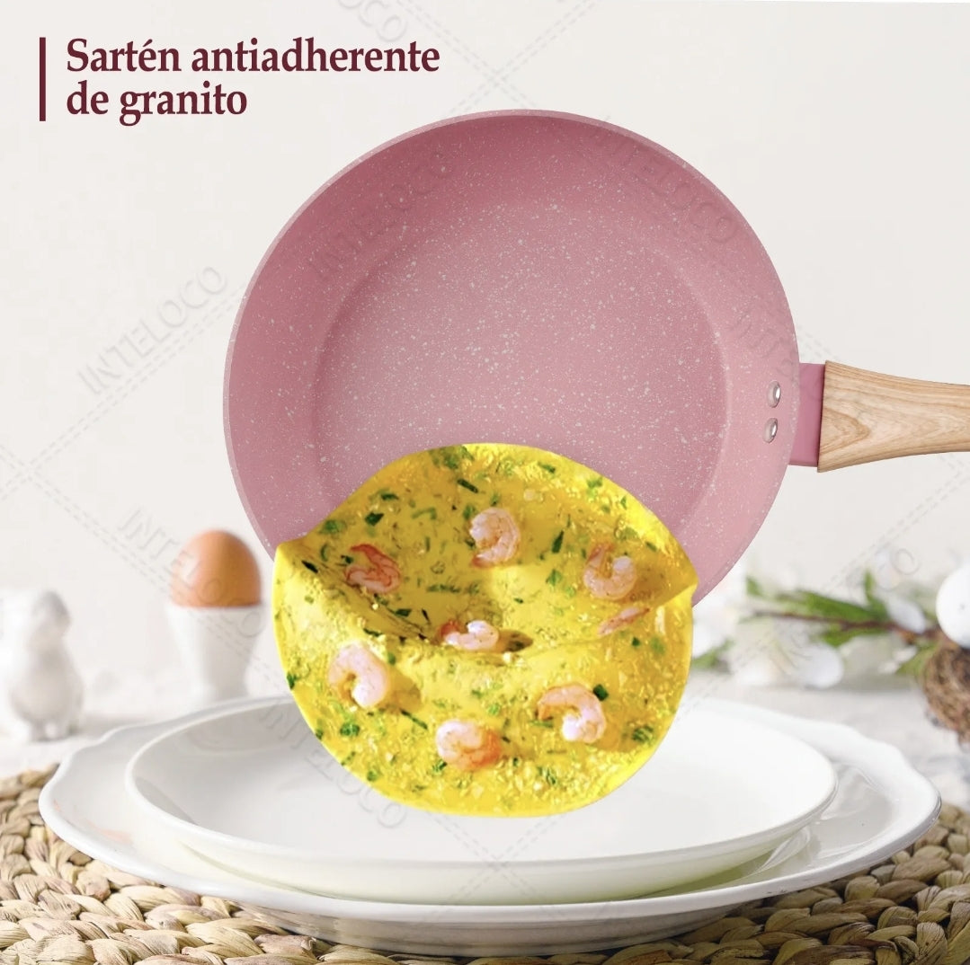 Juegos De Sartenes De Aluminio  Antiadherentes
