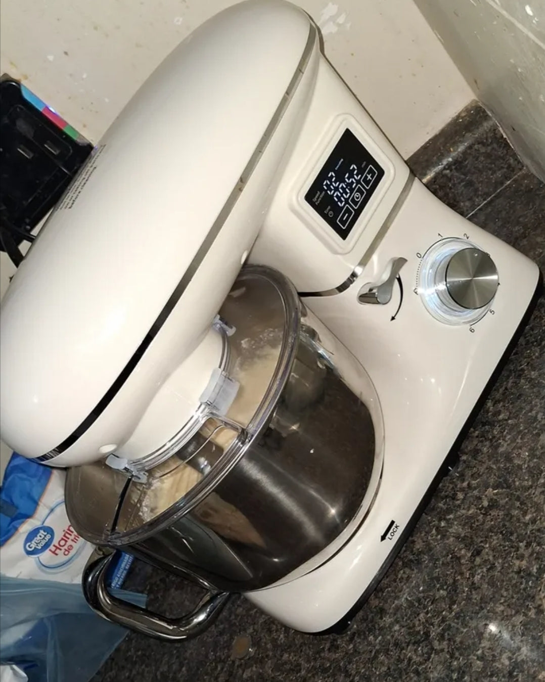 Batidora De Pedestal 6.5l Profesional  1350w