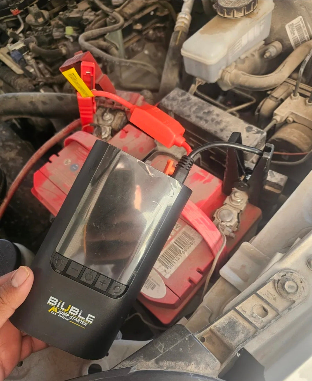 Arrancador De Batería De Auto 8500a Con Inflador Br12