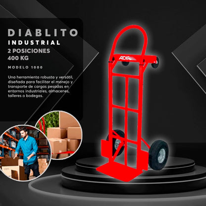 Diablo plataforma 400kg Rojo