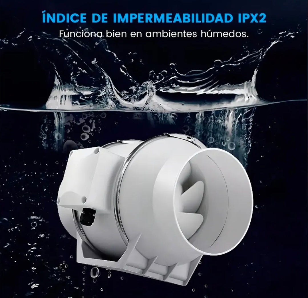 Extractor De Aire Industrial De 6 Pulgadas FOOWEI