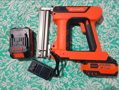 Goxawee® 2 En 1 Engrapadoras Pistola De Clavos Inalámbrica