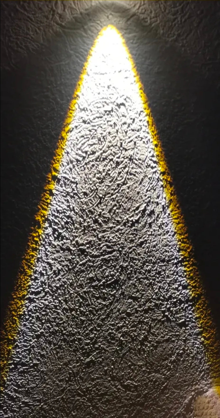 4 lámparas de pared Led solar luz cálida