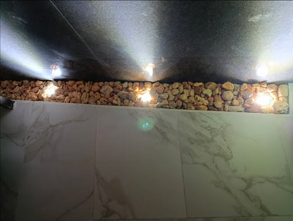 8 Lámparas de piso 3W luz cálida