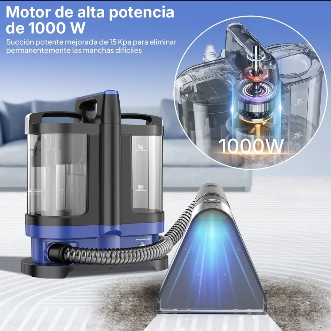 Aspiradora Para Limpiar Alfombras Sillones  Y Mascota