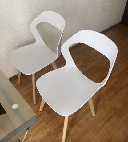 Set 4 Sillas Para Comedor Moderna Estructura