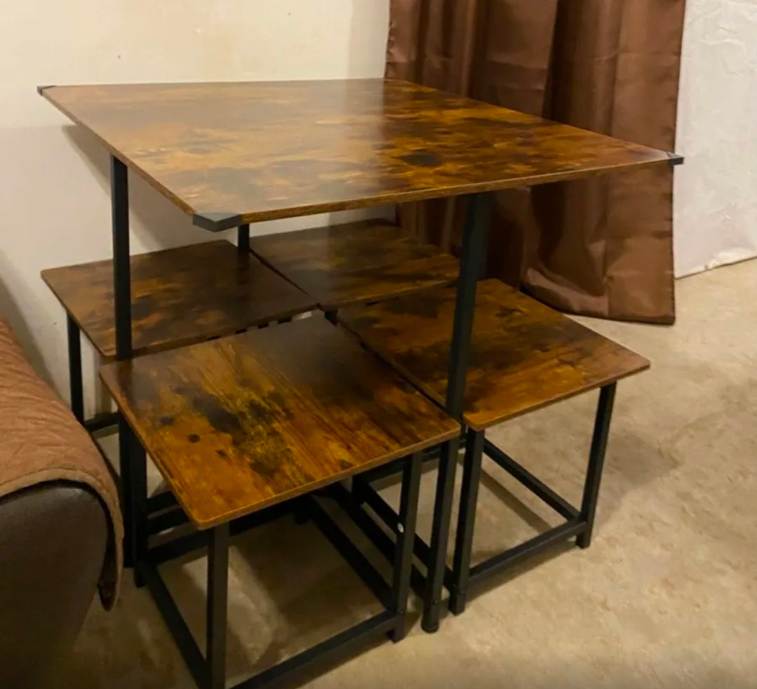Comedor Cuadrado 4 Sillas Para 4 Personas