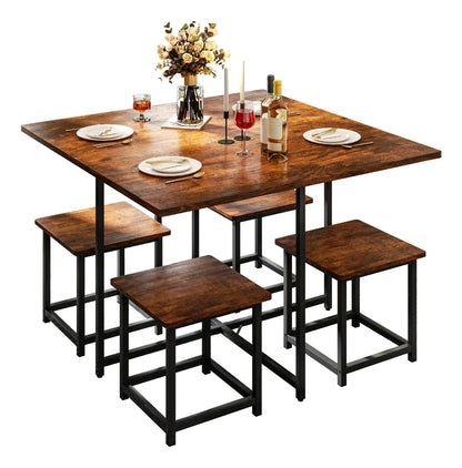 Comedor Cuadrado 4 Sillas Para 4 Personas