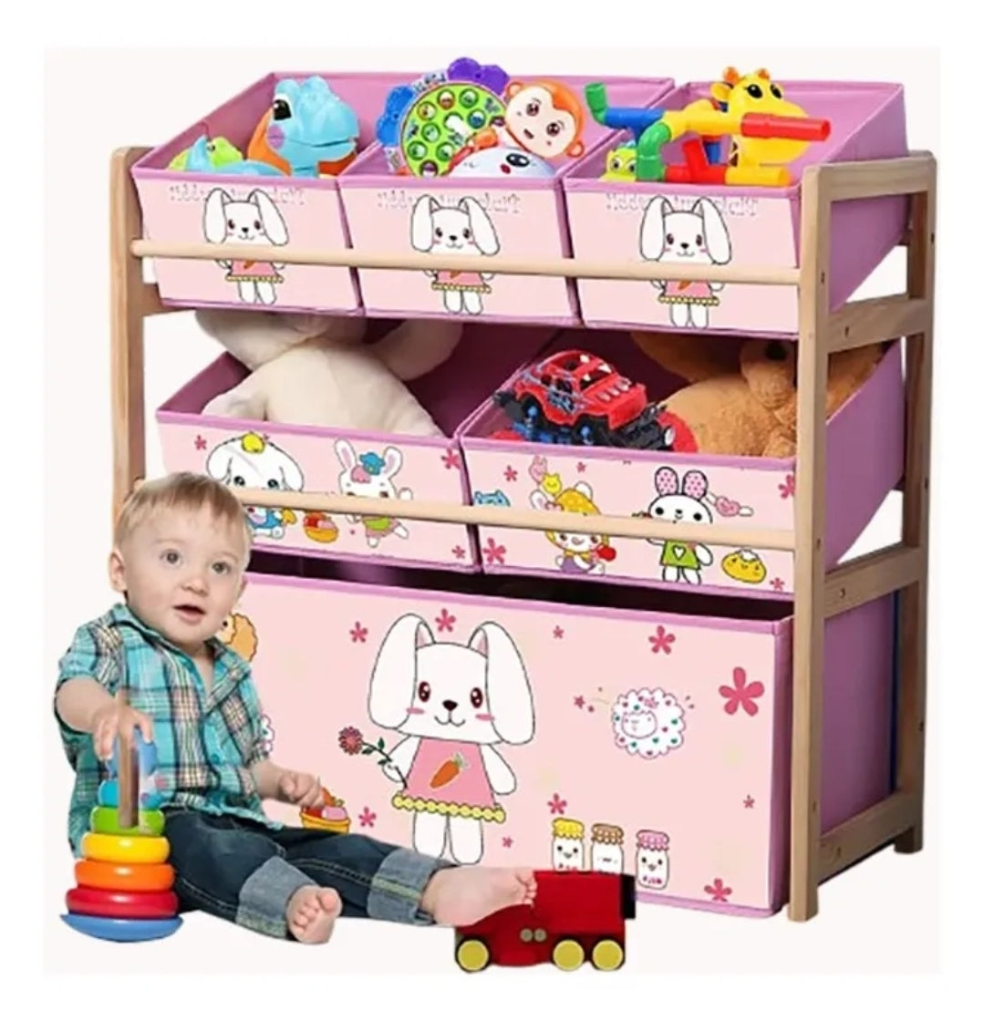 Juguetero infantil 6 espacios