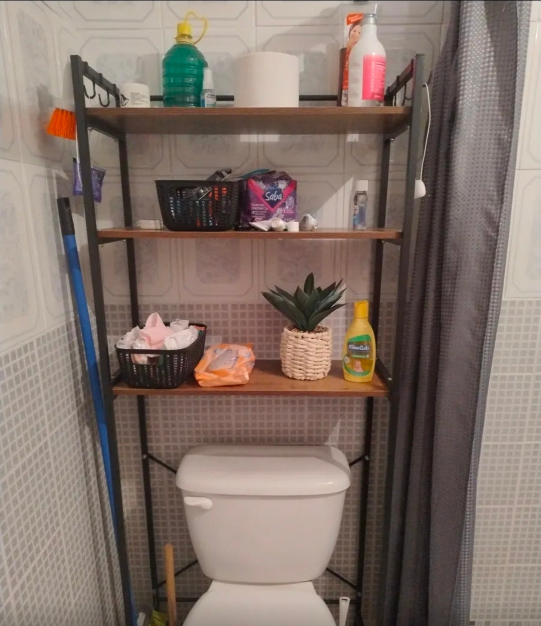 Mueble organizador para baño