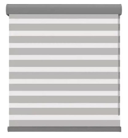 Persiana Doble Capa Zebra 100x200 Cm Enrollable