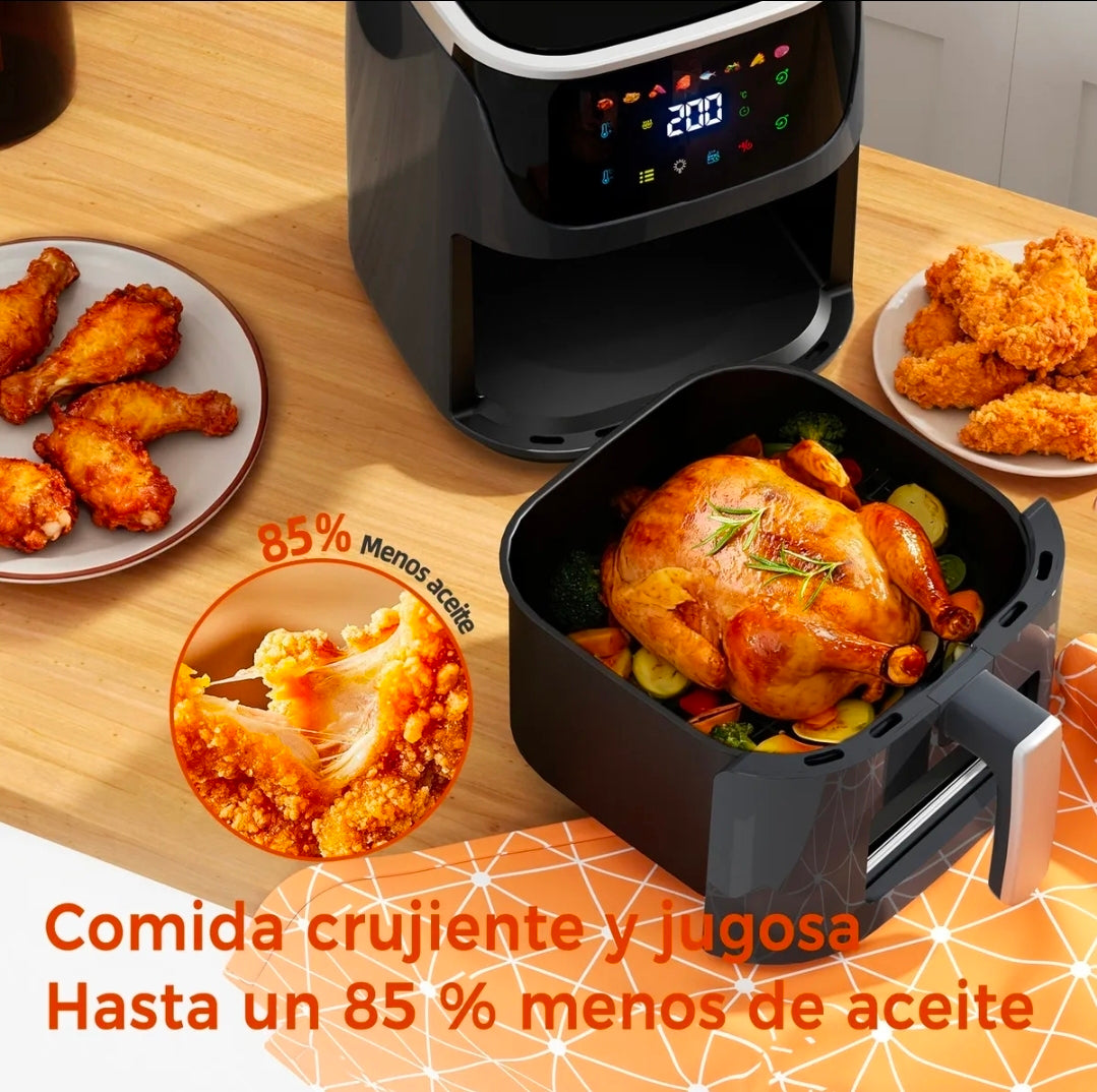Freidora de Aire Patbrela 8L Digital 1500W Pantalla Táctil