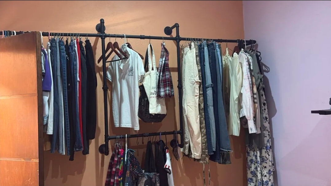 Perchero para pared soporte de metal 100kg