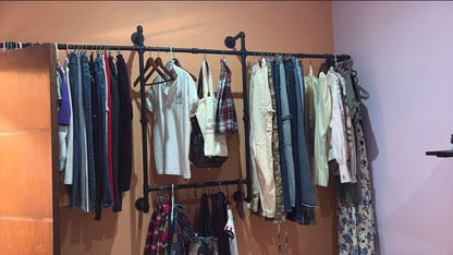 Perchero para pared soporte de metal 100kg