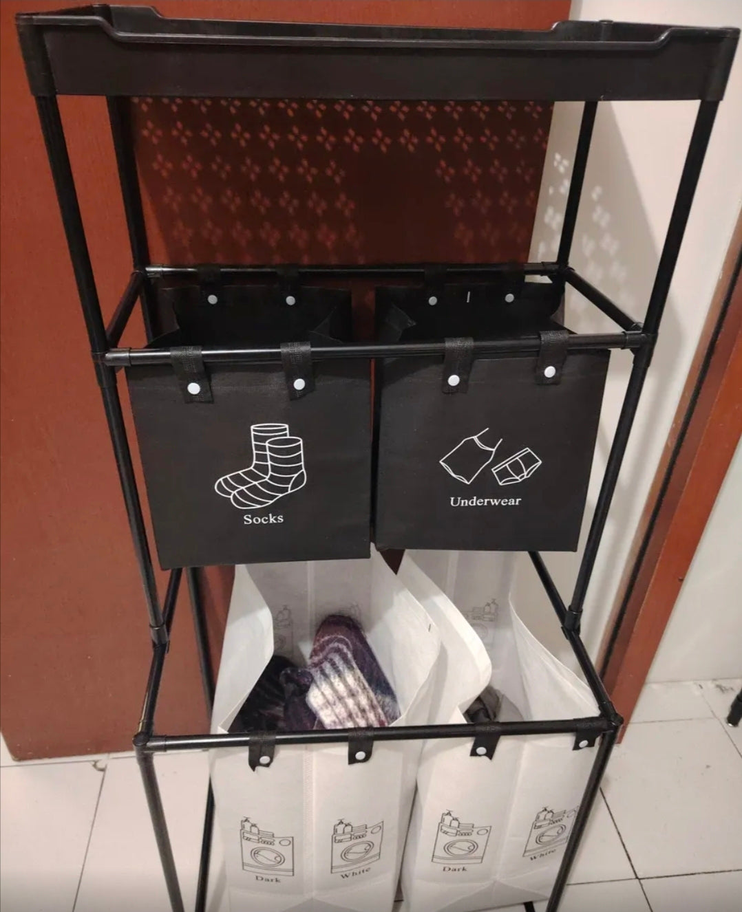 Cesto Ropa Sucia Plegable Portátil 150L