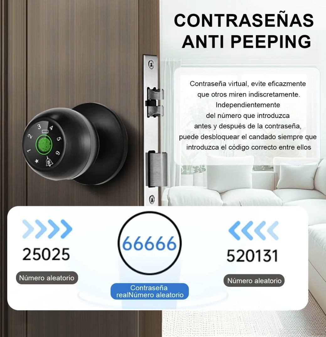 Cerradura Inteligente Huella Electrónica