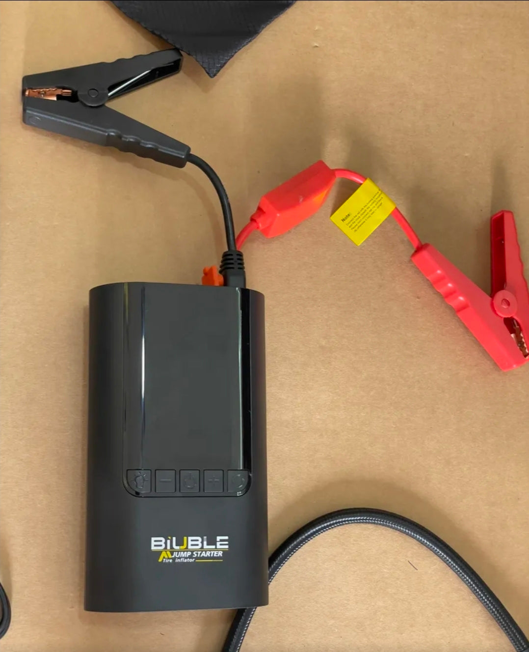 Arrancador De Batería De Auto 8500a Con Inflador Br12