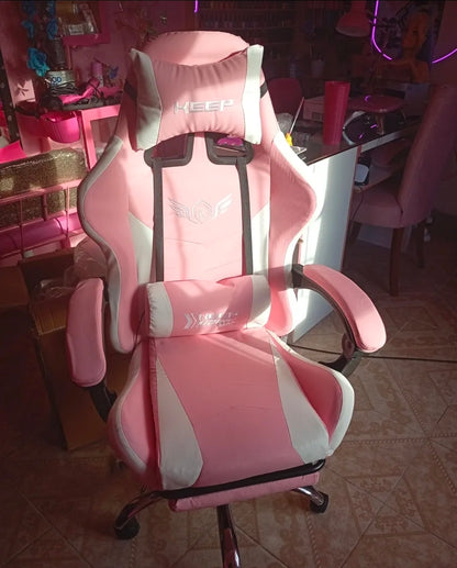 Silla Gamer Reclinable Giratoria Ergonómica