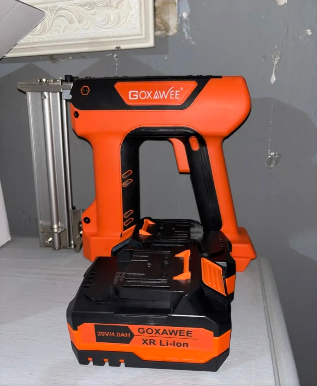 Goxawee® 2 En 1 Engrapadoras Pistola De Clavos Inalámbrica