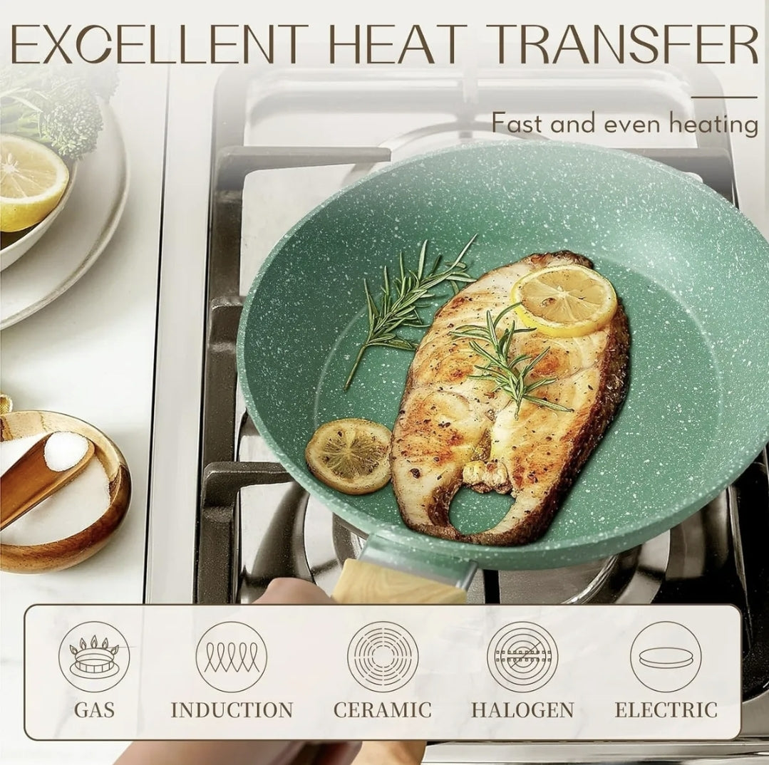 Juego De Sartenes Antiadherentes Innerwell De 20, 24, 28 Cm