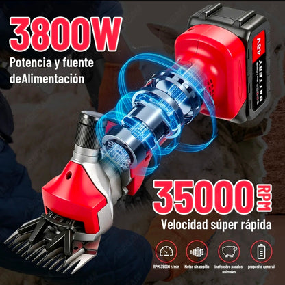 Rasuradora Trasquiladora Para Borregos Ovejas Y Perro Grande 3800w