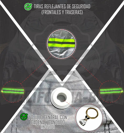 Funda Lona Impermeable Ford F-150 Lobo 2015-2017 Doble Cabina