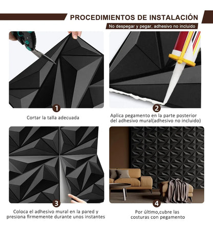 Paneles PVC 30x30 cm