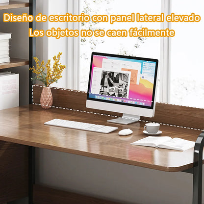 Escritorio De Oficina Minimalista con 2 Cajones 1.2m