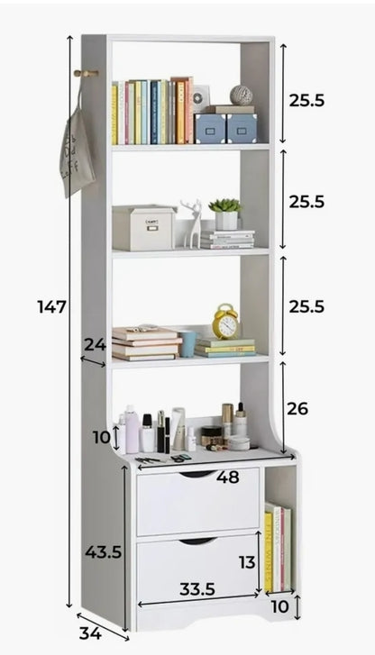 Buró para recámara estilo Vintage 147cm