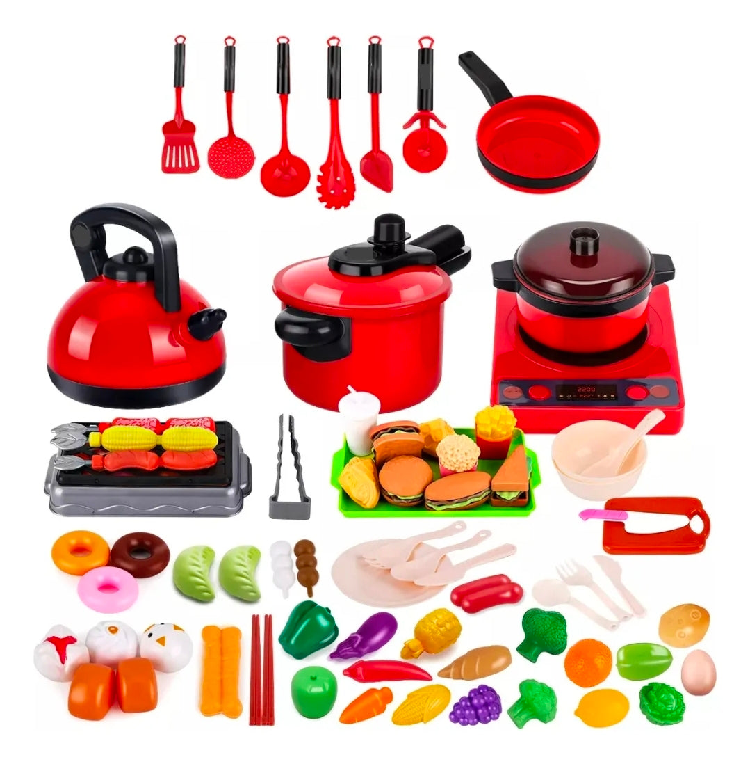 Juguetes para cocina 82 piezas